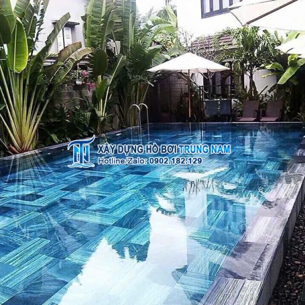 Thi công hồ bơi gia đình - Cần Thơ