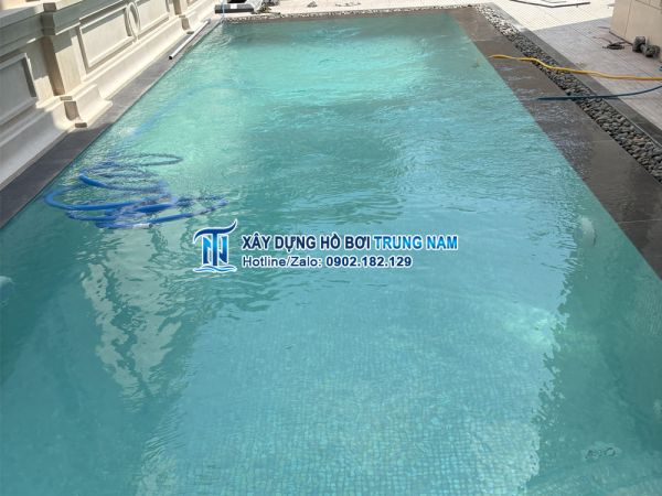 Thi công hồ bơi gia đình tại Quận 2 - TP HCM