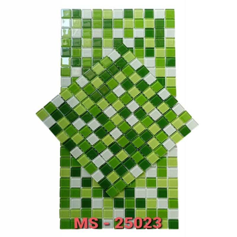 Gạch Mosaic thủy tinh MS-25023