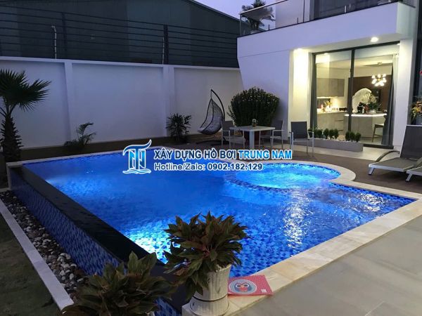 Thi công hồ bơi gia đình tại TP HCM