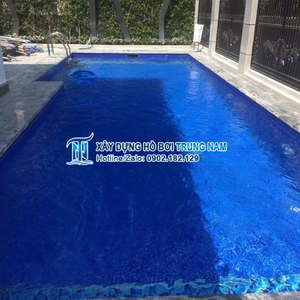 Thi công hồ bơi gia đình - Quận 7 - Khu Phú Mỹ Hưng