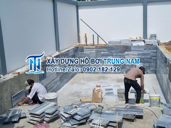Thi công hồ bơi tại Tân Châu - Tây Ninh